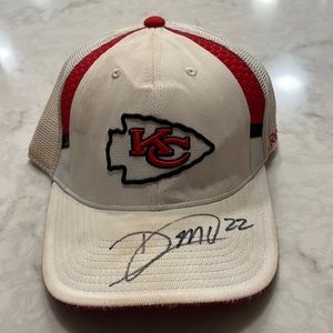 KC chiefs hat signed by Dexter McCluster
